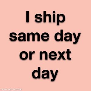 Next day shipping 🎁